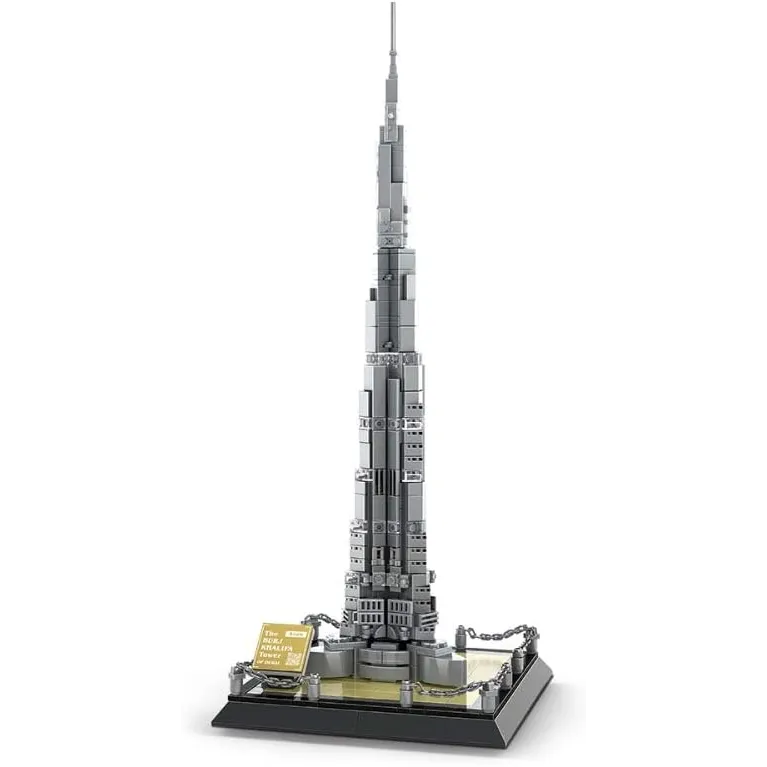 Bouwsteenset (lego) - Burj Khalifa Dubai (555 onderdelen)