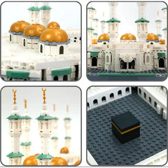 LEGO model van Masjid al-Haram in Mekka met Kaaba, echte LEGO stenen ontdek