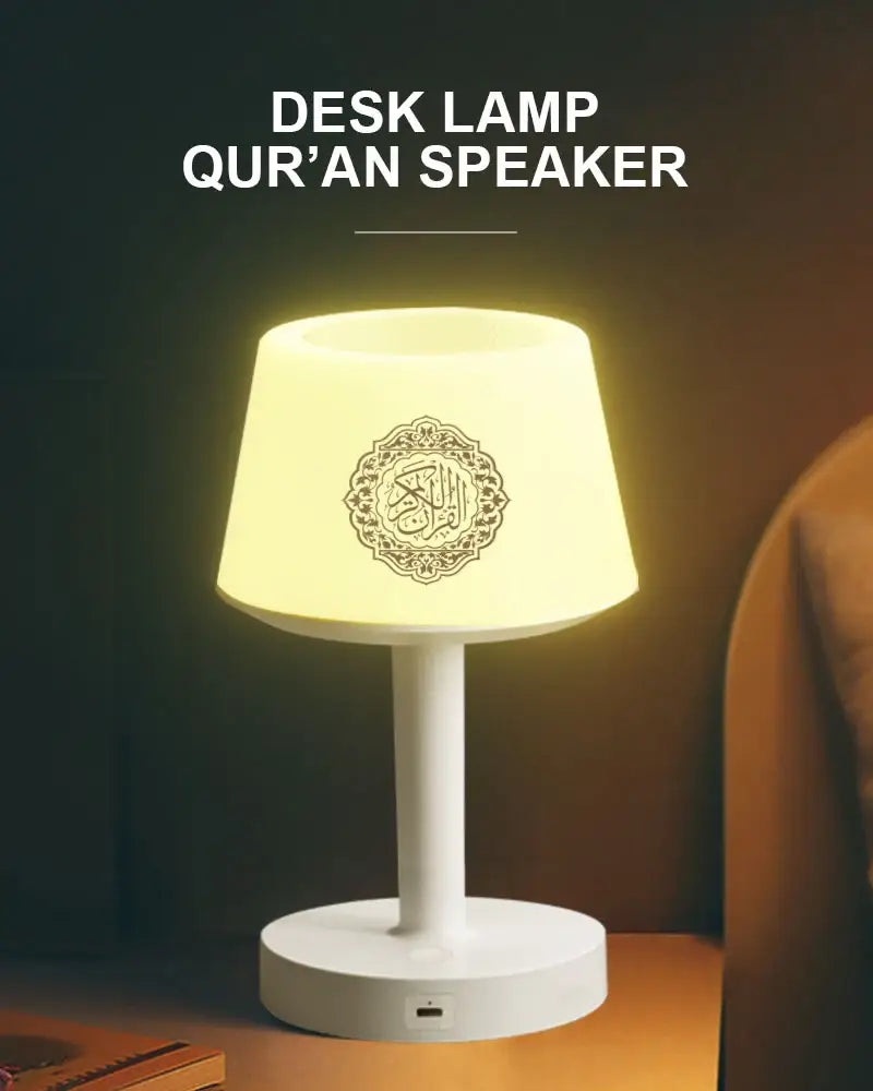 Bureaulamp Azan Klok Quran Speler (SQ917) - Islamboekhandel.nl