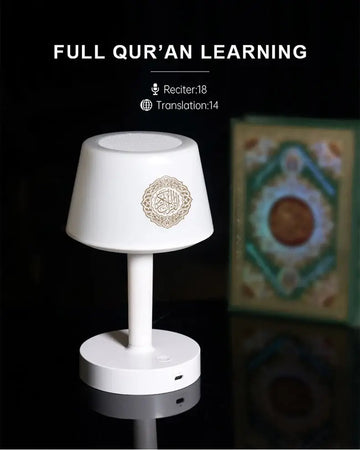 Bureaulamp Azan Klok Quran Speler (SQ917) - Islamboekhandel.nl