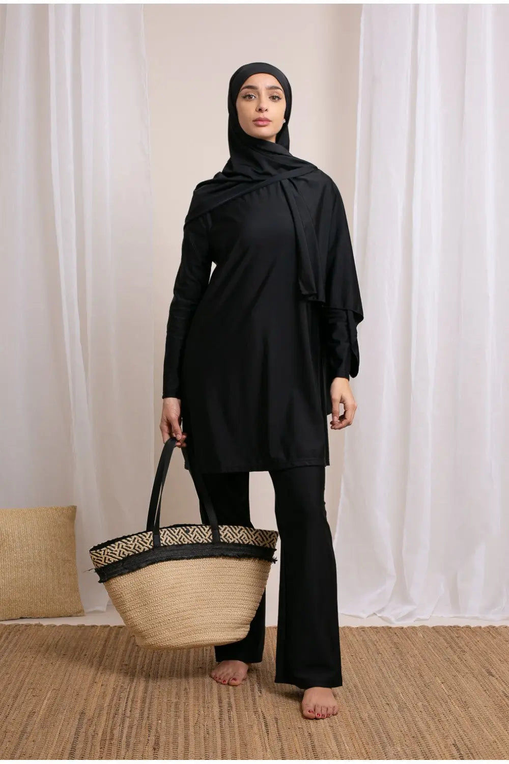 Burkini Pallazo - 5 delig - Burkini