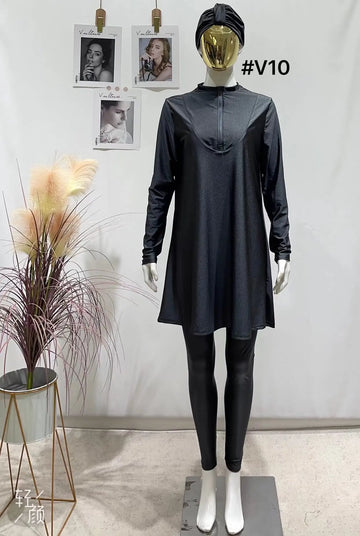 Burkini met rits - Burkini