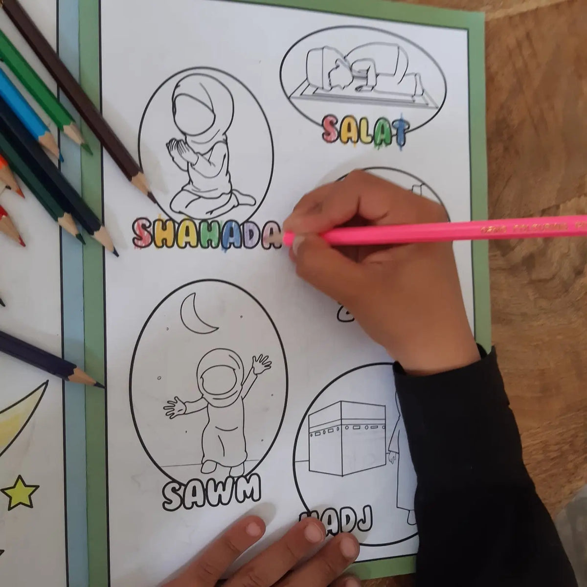 Cadeaupakket kleurboek - Islamboekhandel.nl