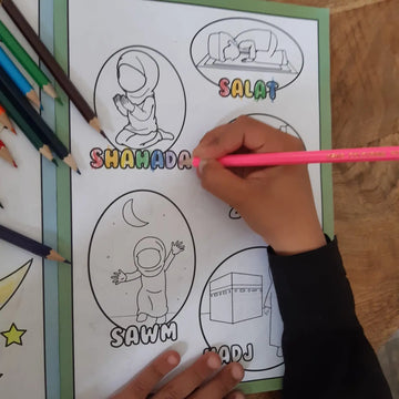 Cadeaupakket kleurboek - Islamboekhandel.nl