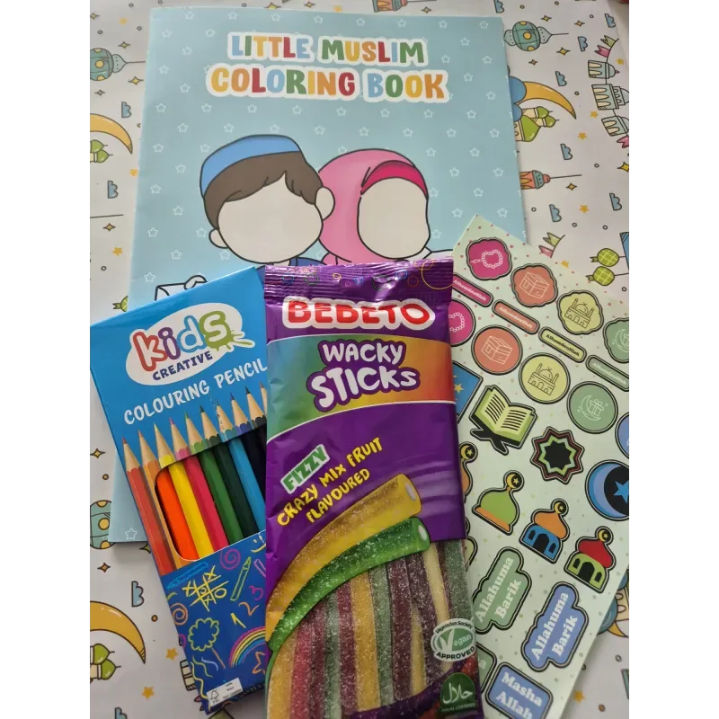 Cadeaupakket kleurboek - Islamboekhandel.nl