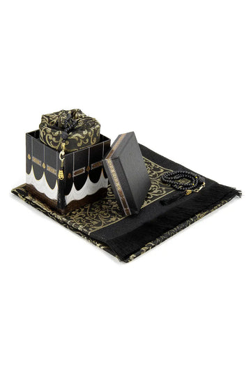 Cadeauset Kaaba met Gebedskleed en tasbih - Islamboekhandel.nl
