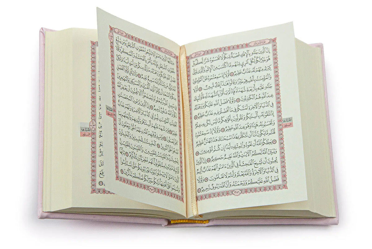 Cadeauset klein met koran/tasbih -Roze - Islamboekhandel.nl