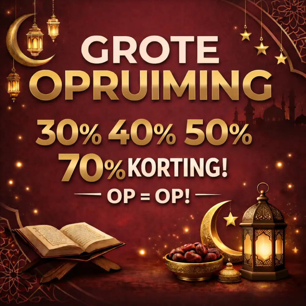 Opruiming bij Islamboekhandel