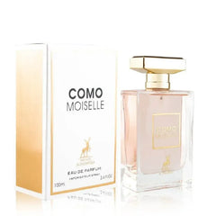 Perfume bottle with box van Como Moiselle Maison Alhambra voor een luxueuze geurervaring