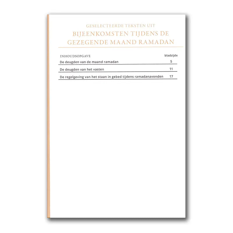 De complete Ramadangids - Islamboekhandel.nl