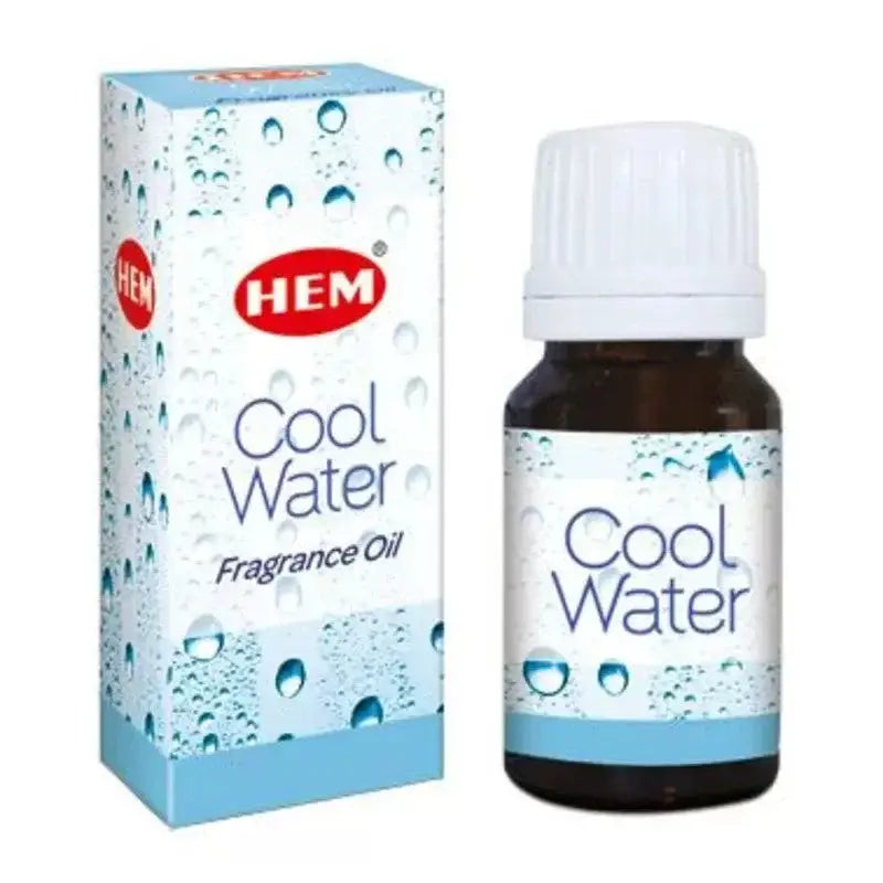 Hem Cool Water Fragrance Oil 10ml - Islamboekhandel.nl
