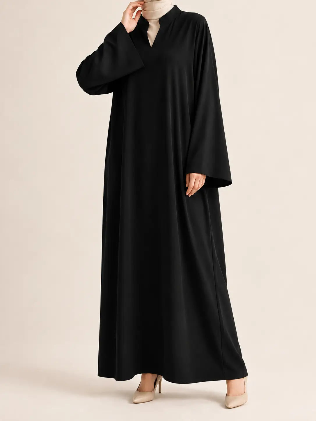 Crêpe deluxe abaya