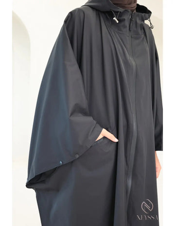 🖤 Dames poncho – Waterafstotend en Oversized - Islamboekhandel.nl