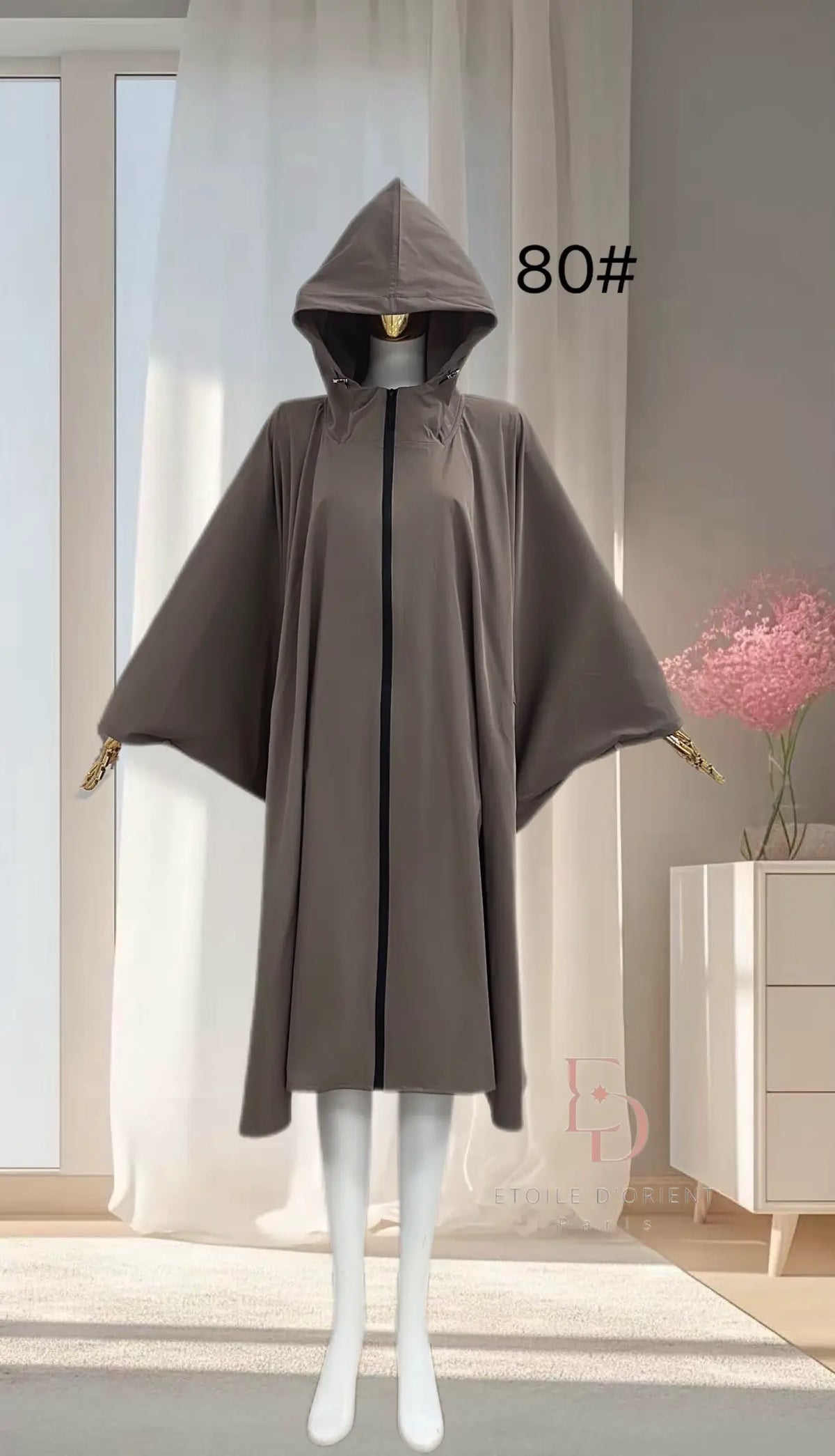 🖤 Dames poncho – Waterafstotend en Oversized - Islamboekhandel.nl