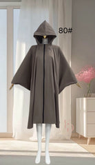 🖤 Dames poncho – Waterafstotend en Oversized - Islamboekhandel.nl