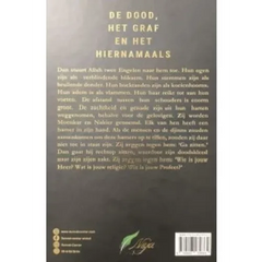 Boekomslag met gouden letters van De Dood, Het Graf en het Hiernamaals met Imaam Abu Bakr