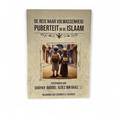 Boekcover over Puberteit in de Islaam voor het product De Reisb naar Volwassenheid