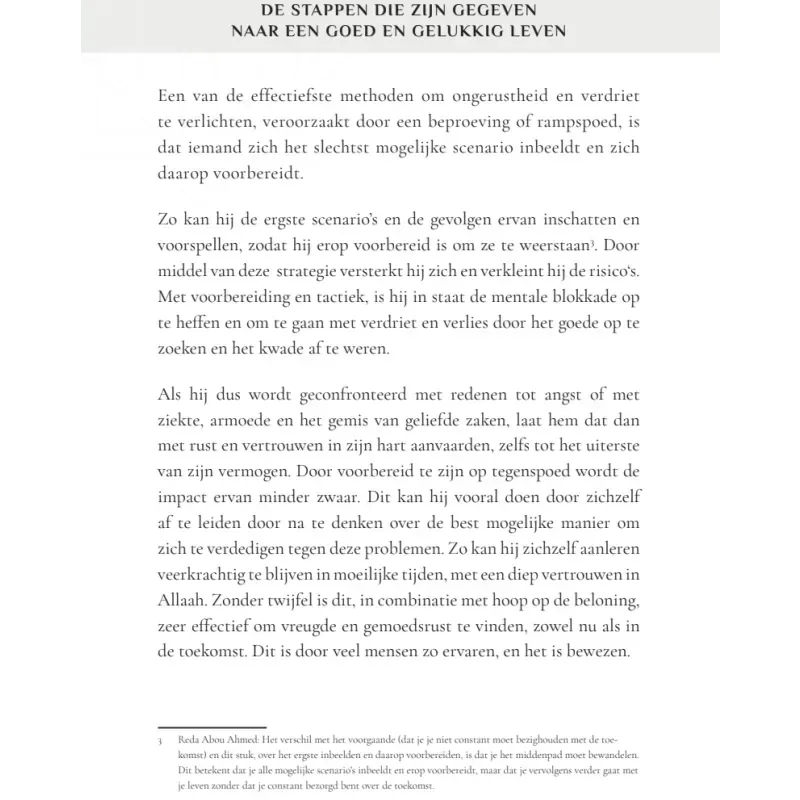 De stappen die zijn gegeven naar een GOED en GELUKKIG leven - Islamboekhandel.nl