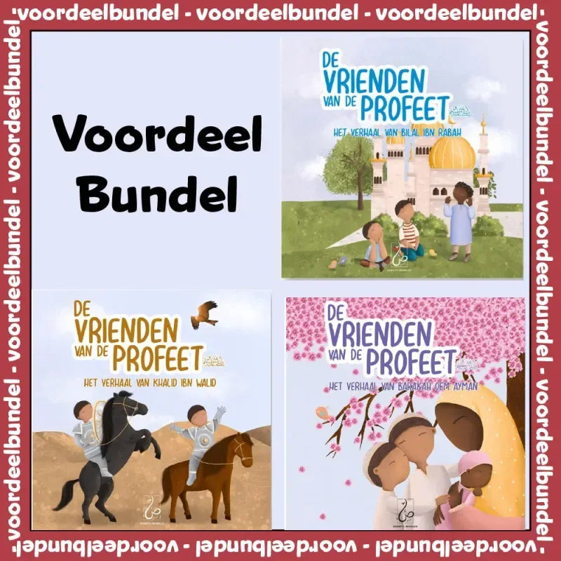 De vrienden van de Profeet voordeelbundel (3-delig) - Islamboekhandel.nl
