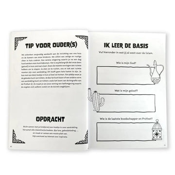 Mijn deen planner kids (roze) - Islamboekhandel.nl