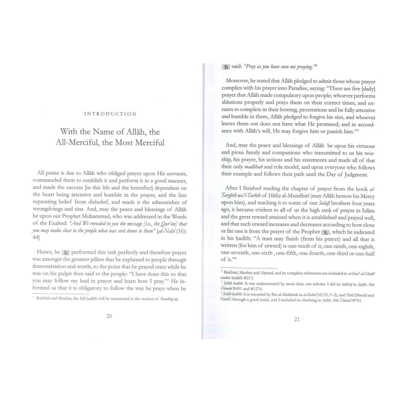 Pagina uit boek over het gebed en religieuze praktijken met focus op hij die op Hem vertrouwt