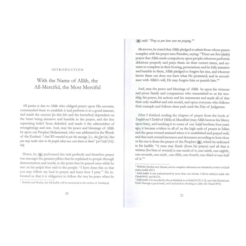Description of the Prophets Prayer - Islamboekhandel.nl