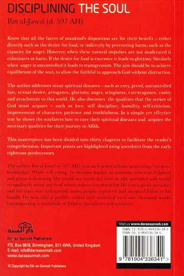 Disciplining The Soul - Islamboekhandel.nl
