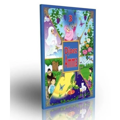 Kinderboek met kleurrijke illustraties uit Djoez Amma Deel 3, prachtige illustraties