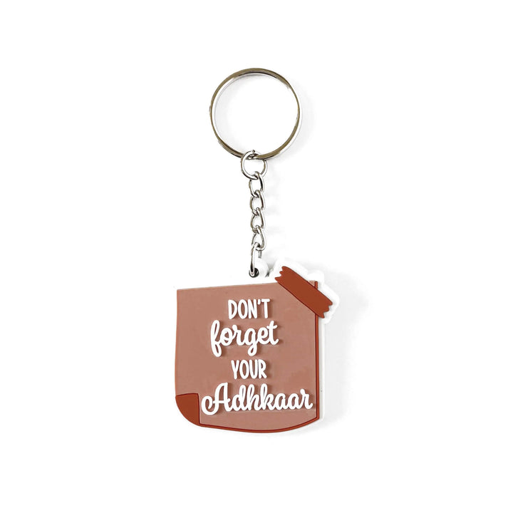 Don't forget your Adhkaar - sleutelhanger - Islamboekhandel.nl