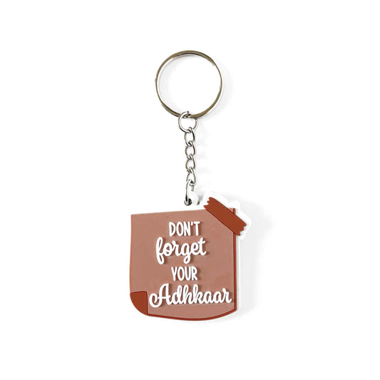 Don't forget your Adhkaar - sleutelhanger - Islamboekhandel.nl