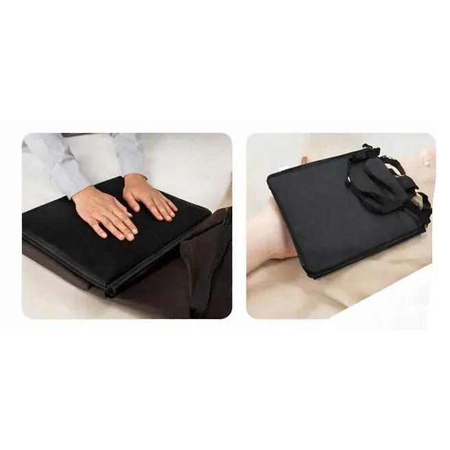 Draagbare gebedskleed met opklapbare Rugleuning - Islamboekhandel.nl