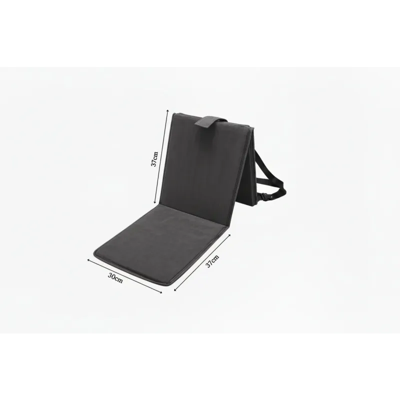 Draagbare gebedskleed met opklapbare Rugleuning - Islamboekhandel.nl