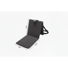 Draagbare gebedskleed met opklapbare Rugleuning - Islamboekhandel.nl