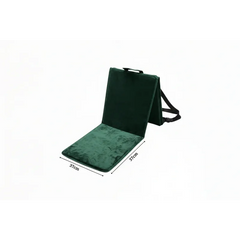 Draagbare gebedskleed met opklapbare Rugleuning - Islamboekhandel.nl