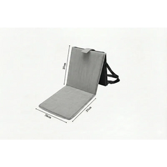 Draagbare gebedskleed met opklapbare Rugleuning - Islamboekhandel.nl