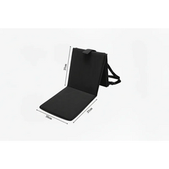 Draagbare gebedskleed met opklapbare Rugleuning - Islamboekhandel.nl