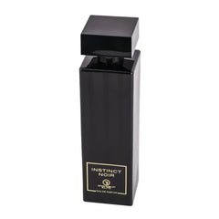 Zwarte rechthoekige parfumfles van Eau de Parfum Instinct Noir