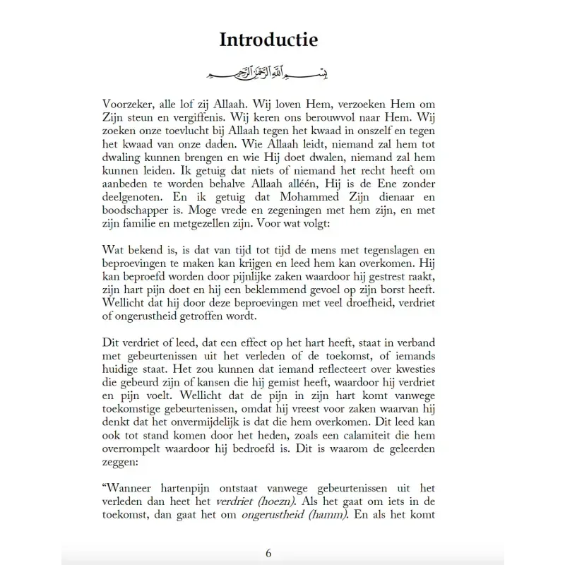 Het effect van islamitisch vastgestelde gedenkingen op het verdrijven van droefheid en ongerustheid - Islamboekhandel.nl