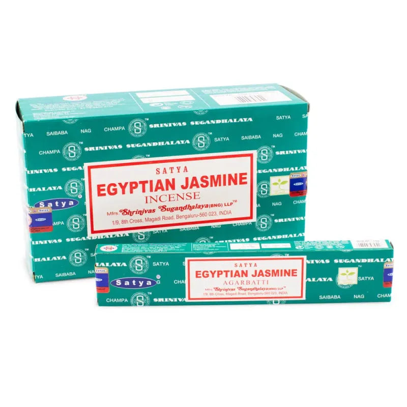Boxes van Egyptische Jasmijn Wierookstokjes met geurige Egyptische Jasmijn en jasmijn wierookstokjes