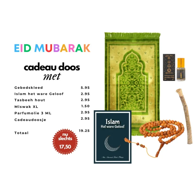 Eid Cadeau Pakket in Doos - Cadeauset