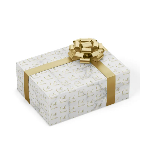 Eid cadeaupapier -marmer-goud Hadieth Benelux