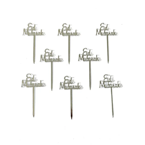 Eid cupcakeprikkers sier 8 stuks Islamboekhandel.nl