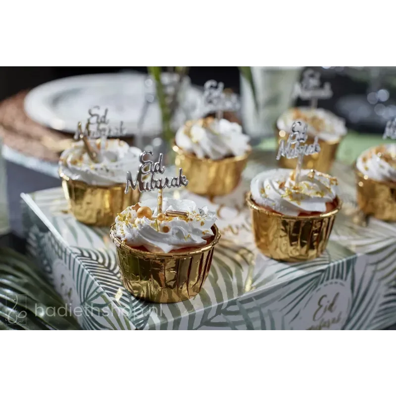 Eid cupcakeprikkers sier (8 stuks) - Islamboekhandel.nl