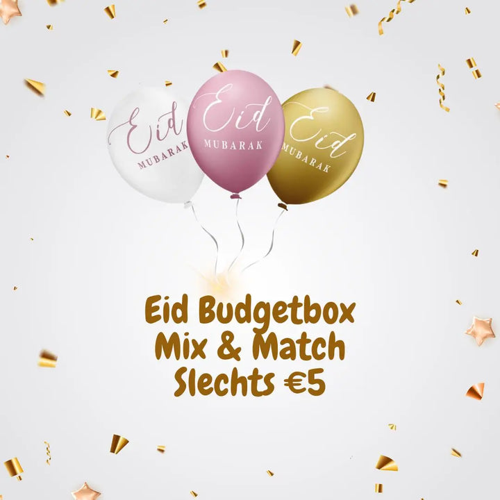 Eid decoratie verrassingspakket (twv €15,-) - Islamboekhandel.nl