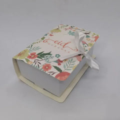 Eid mubarak cadeaudoosjes -bloemen (6 stuks) - Islamboekhandel.nl