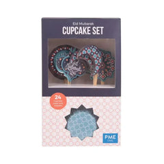 Eid Mubarak Cupcake decoratie set 24st. - Islamboekhandel.nl