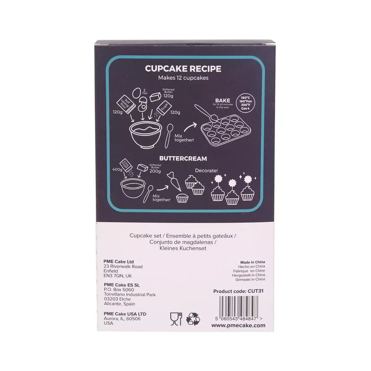 Eid Mubarak Cupcake decoratie set 24st. - Islamboekhandel.nl