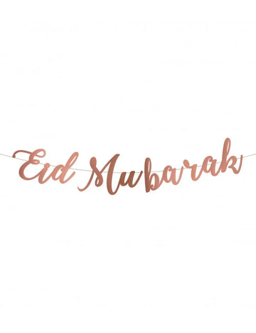 Eid mubarak letterslinger - Islamboekhandel.nl