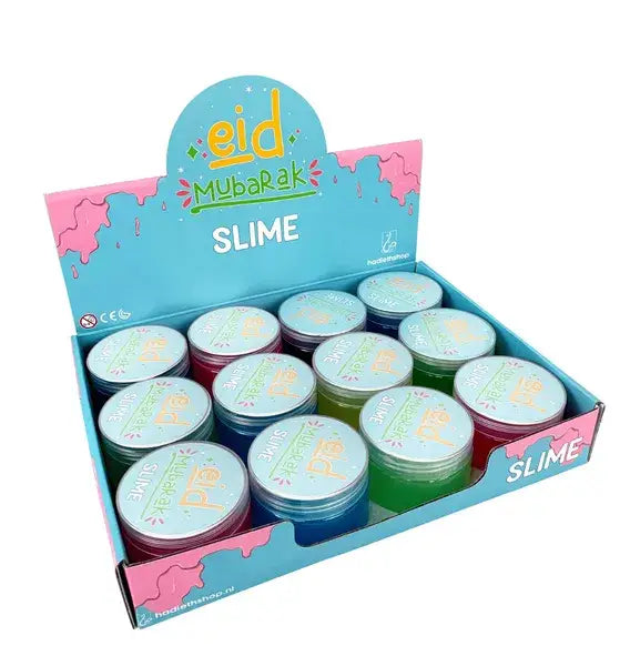 Eid mubarak slijm 12 stuks - Islamboekhandel.nl