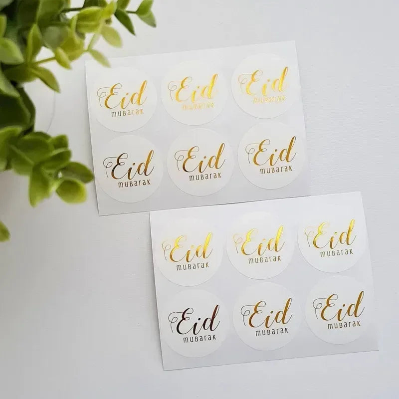 Eid Mubarak sticker (set van 10 stickers) - Islamboekhandel.nl